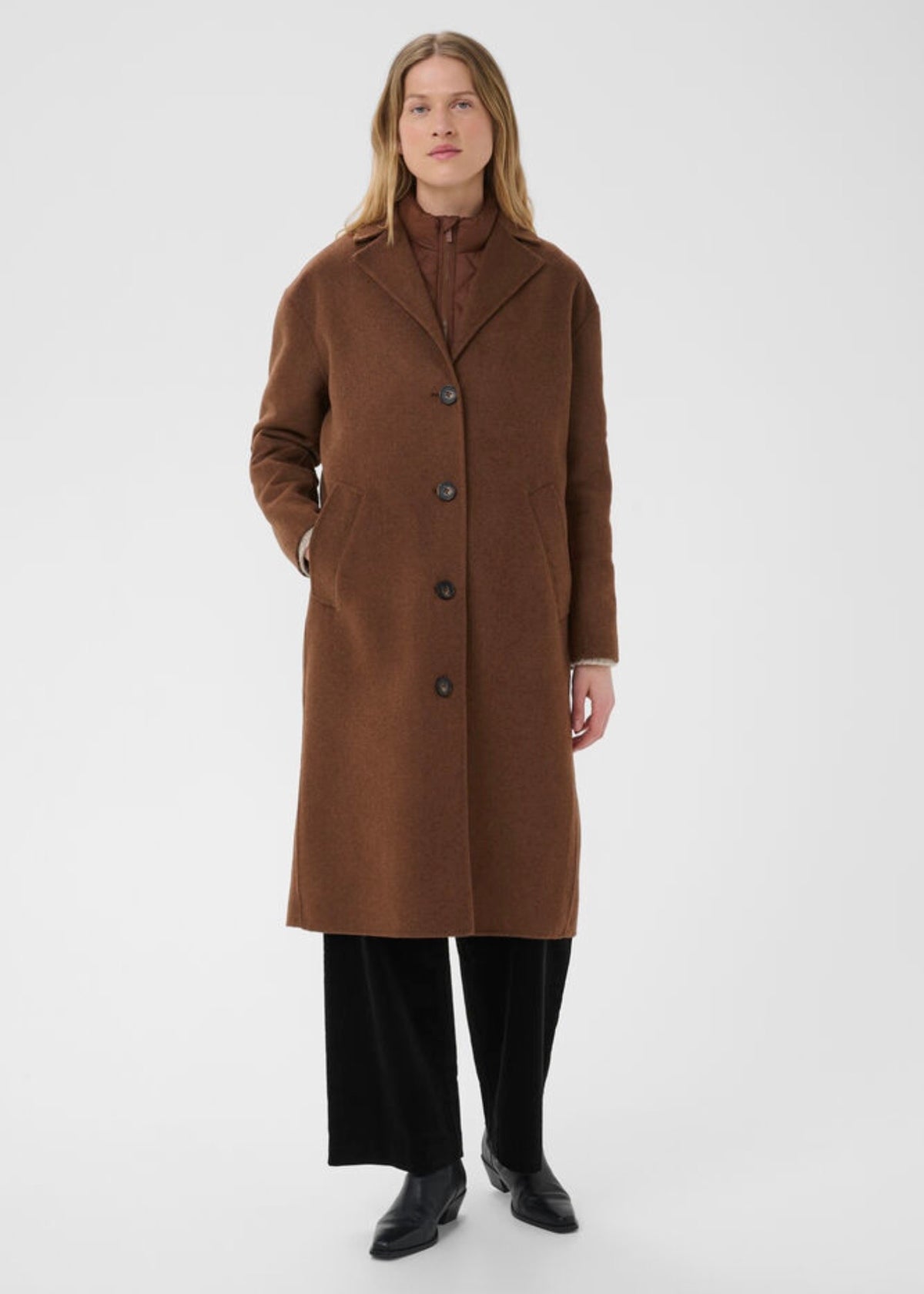 Lorelaiana Coat Downtown Brown