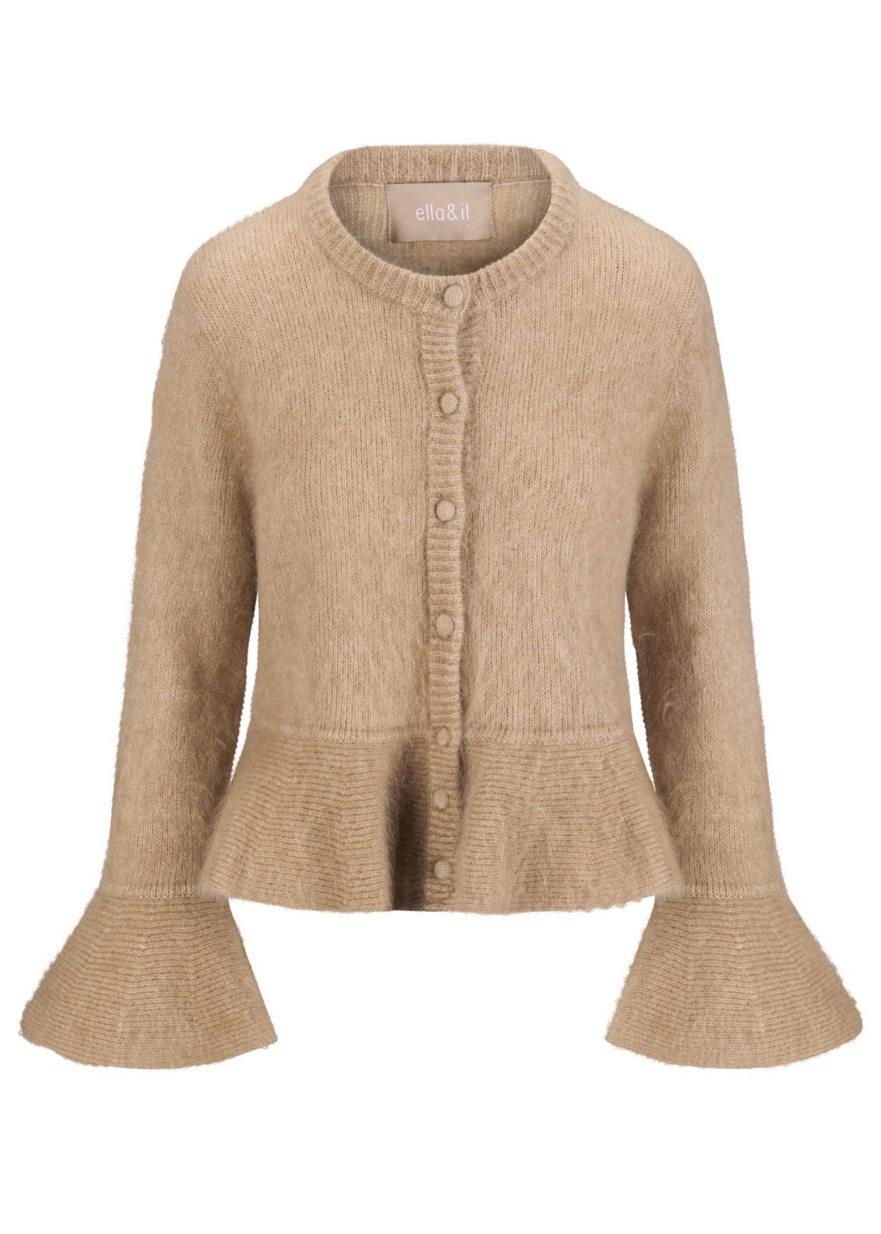 Maren Chunky Cardigan Hazel Beige