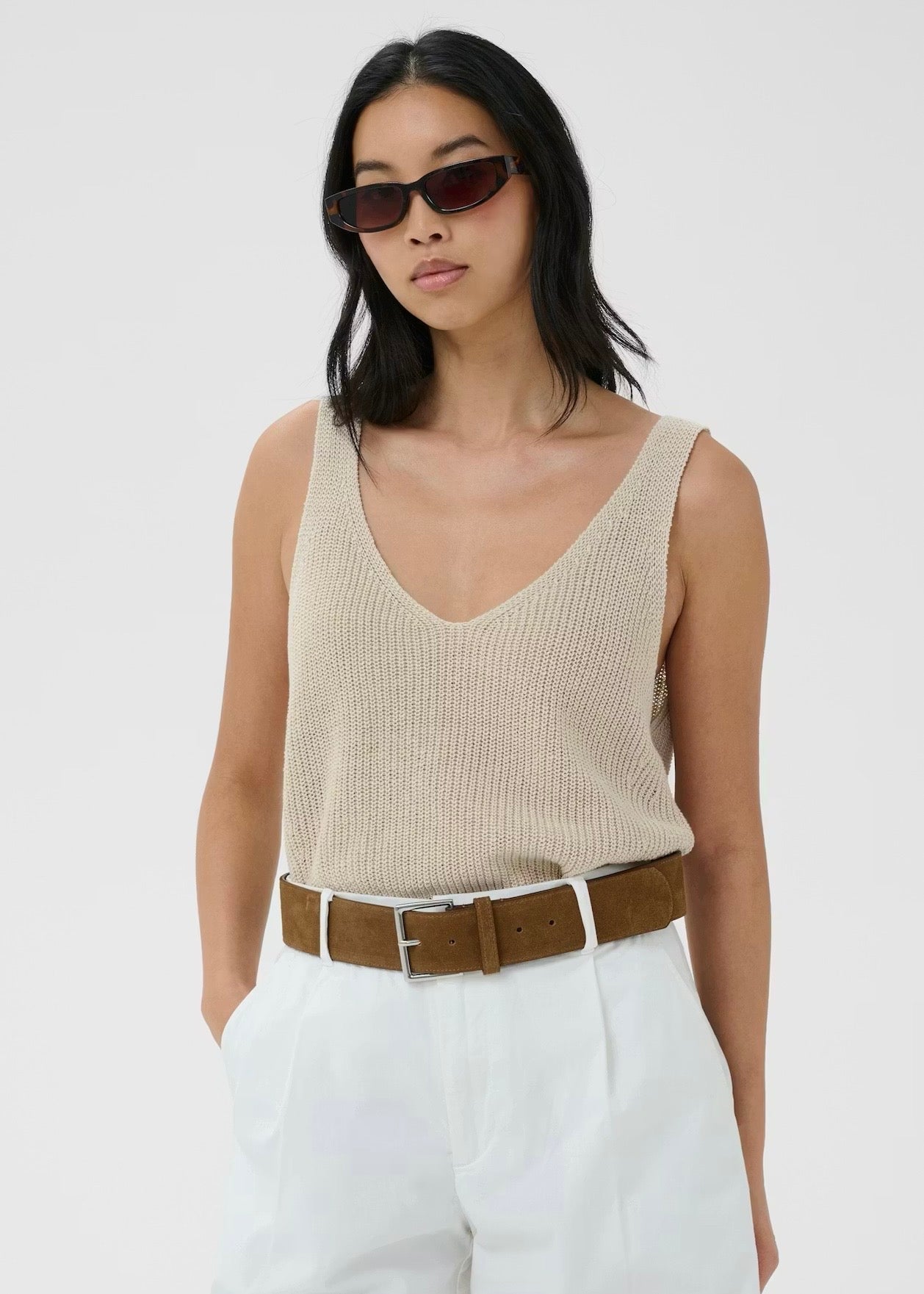 Belvia Belt Tobacco Brown