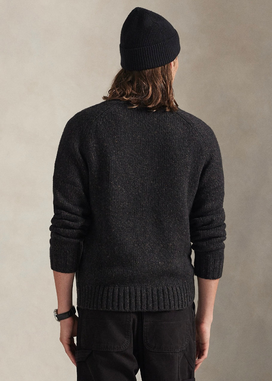 Marled Wool sweater Charcoal Marl