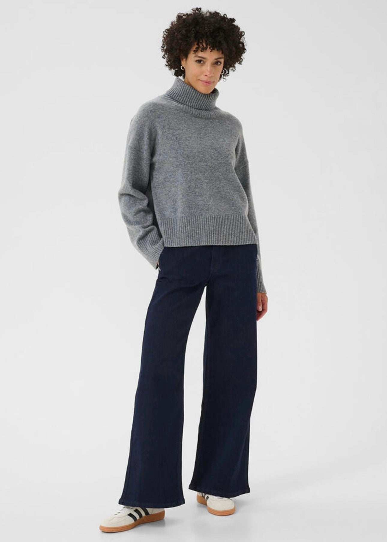 Corina pullover Medium Grey Melange