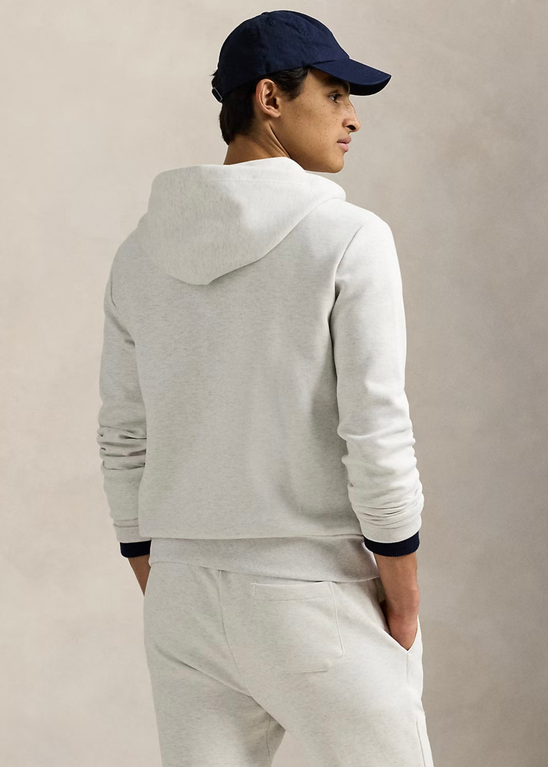 Ralph Lauren College Zip hoodie - Soho Heather