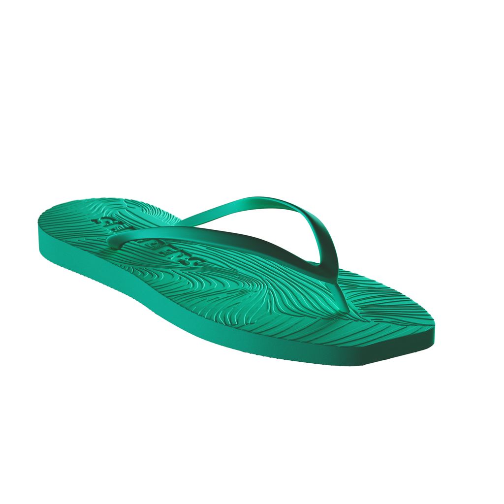Sleepers Tapered flip flop - Emerald Green