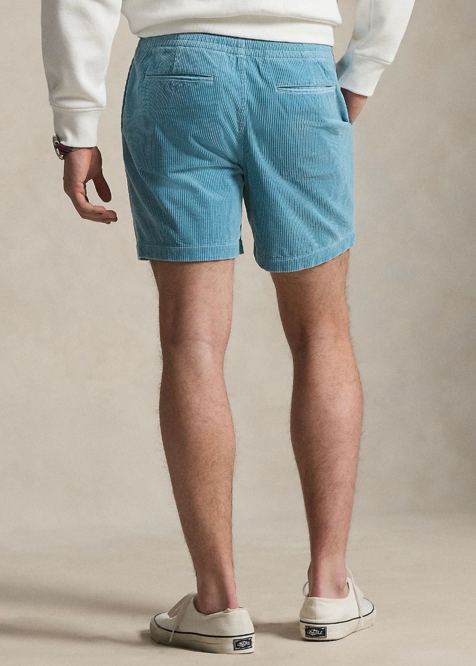 Prepster Corduroy Shorts Blue Note