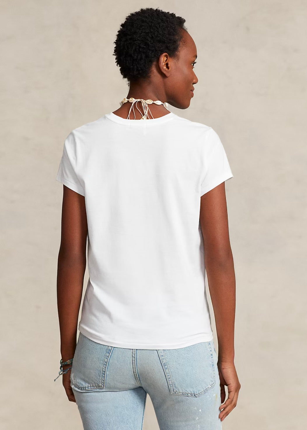 Cotton Jersey tee White