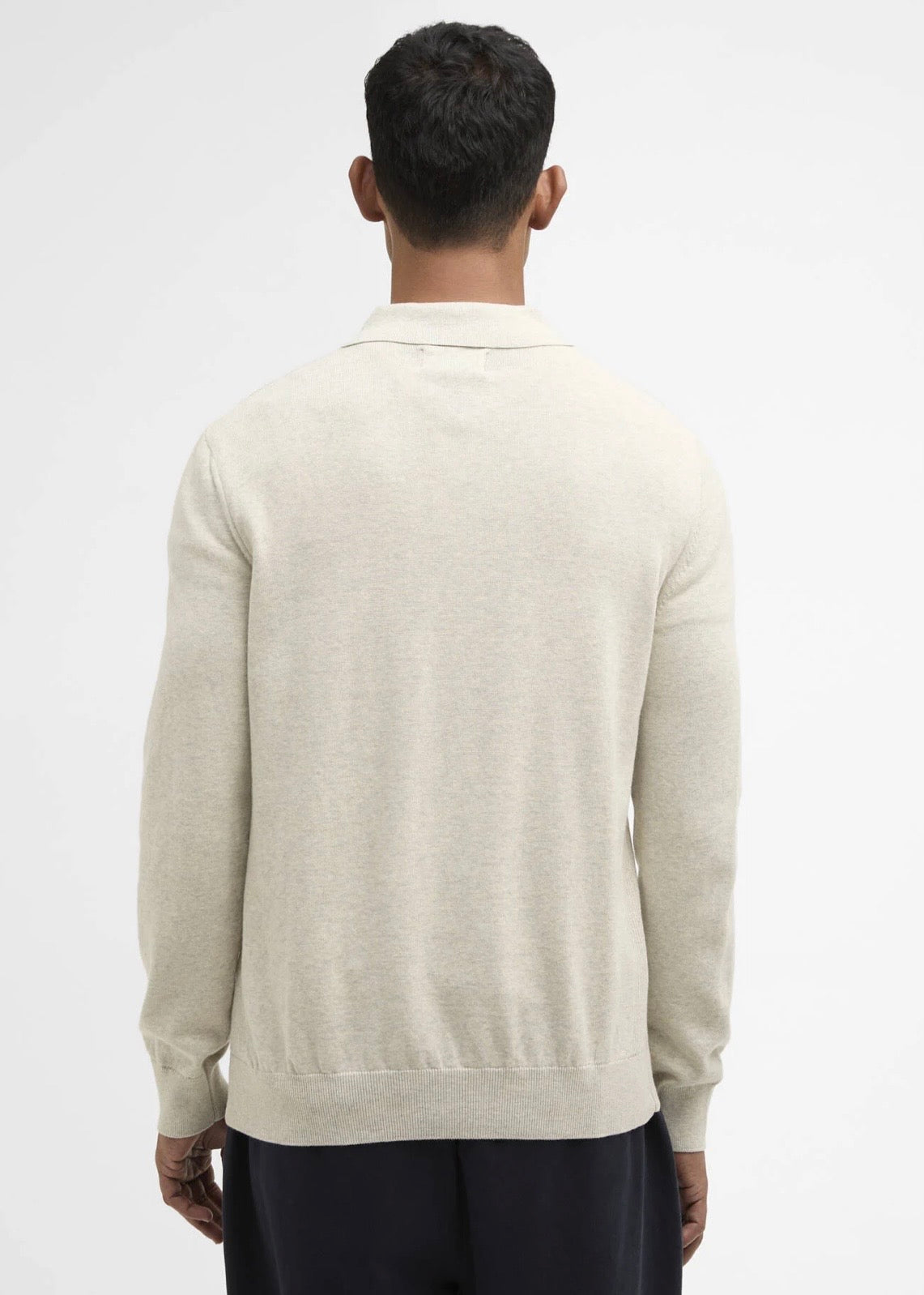 Pima Cotton Knitted Polo Neutral