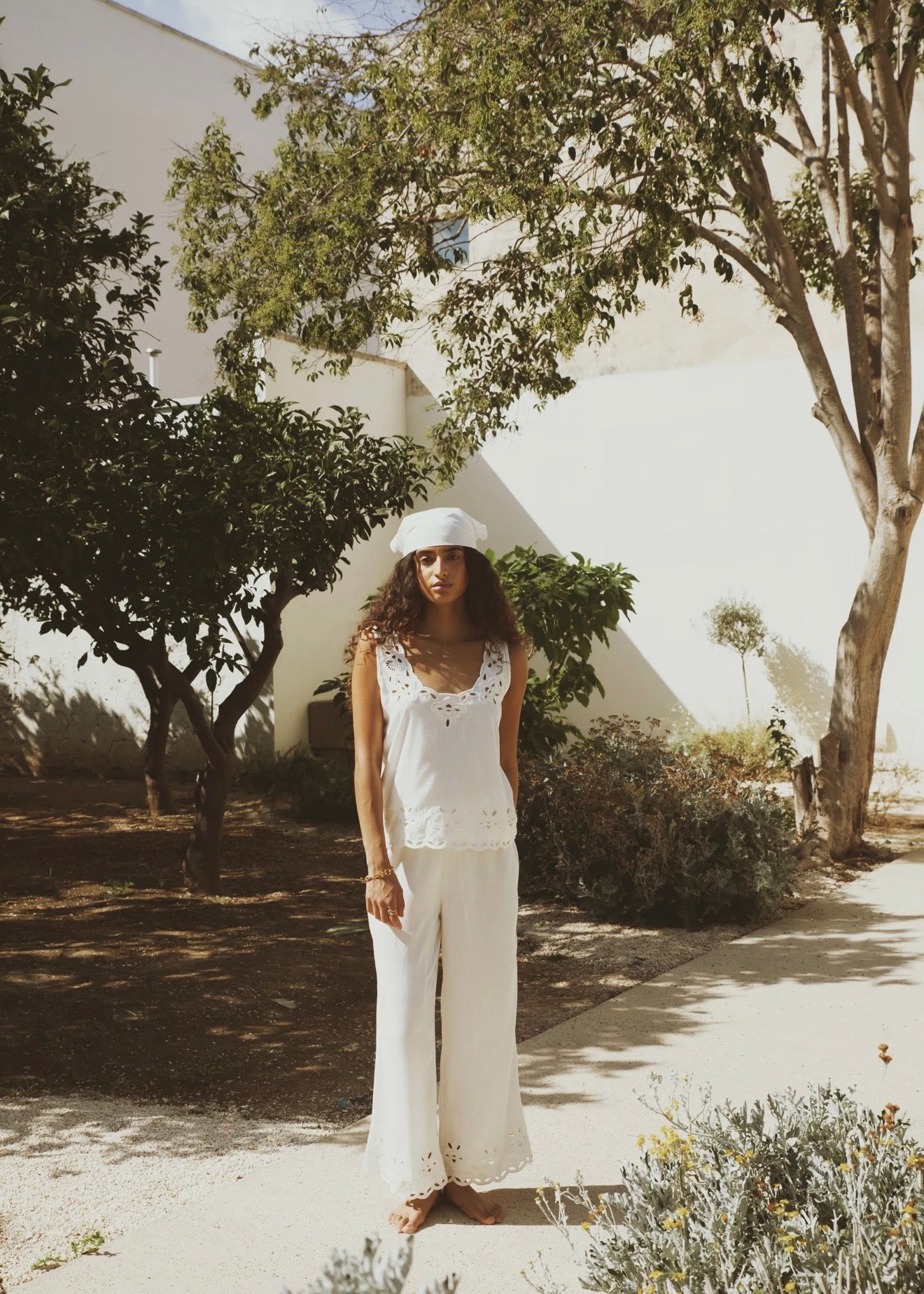 Everly Trouser White