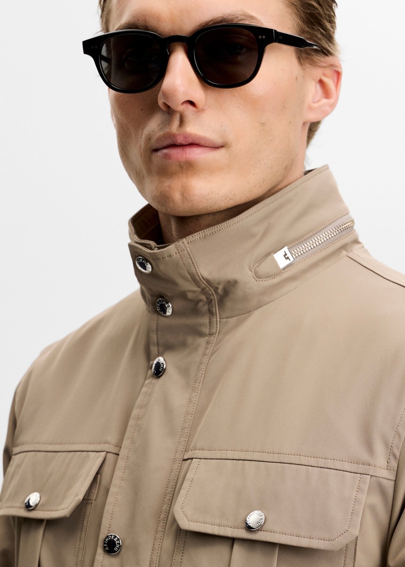 Bailey Recy Poly Jacket Brindle