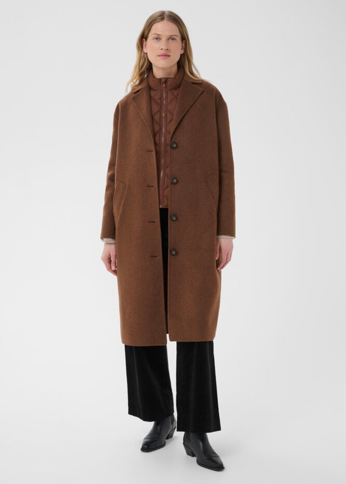 Lorelaiana Coat Downtown Brown