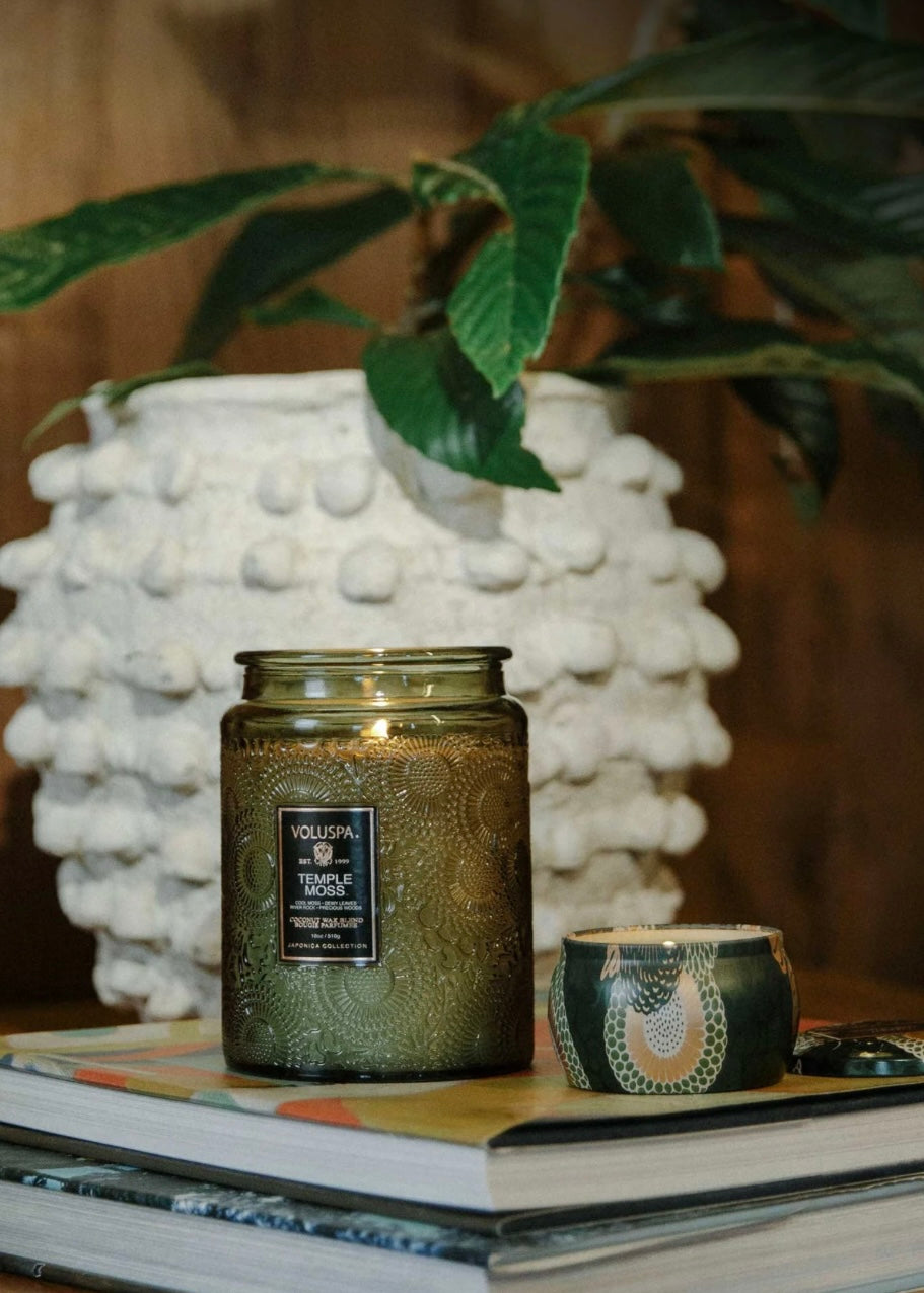 Mini Tin Temple Moss