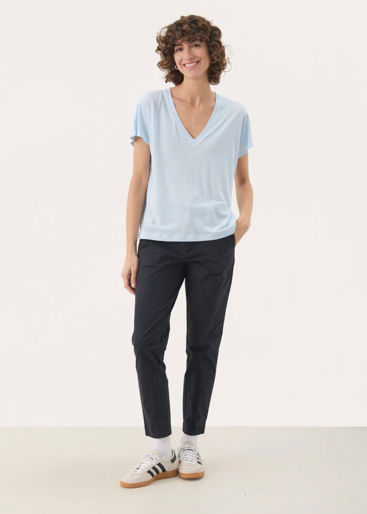 Part Two Axelines t-shirt - Ice Water