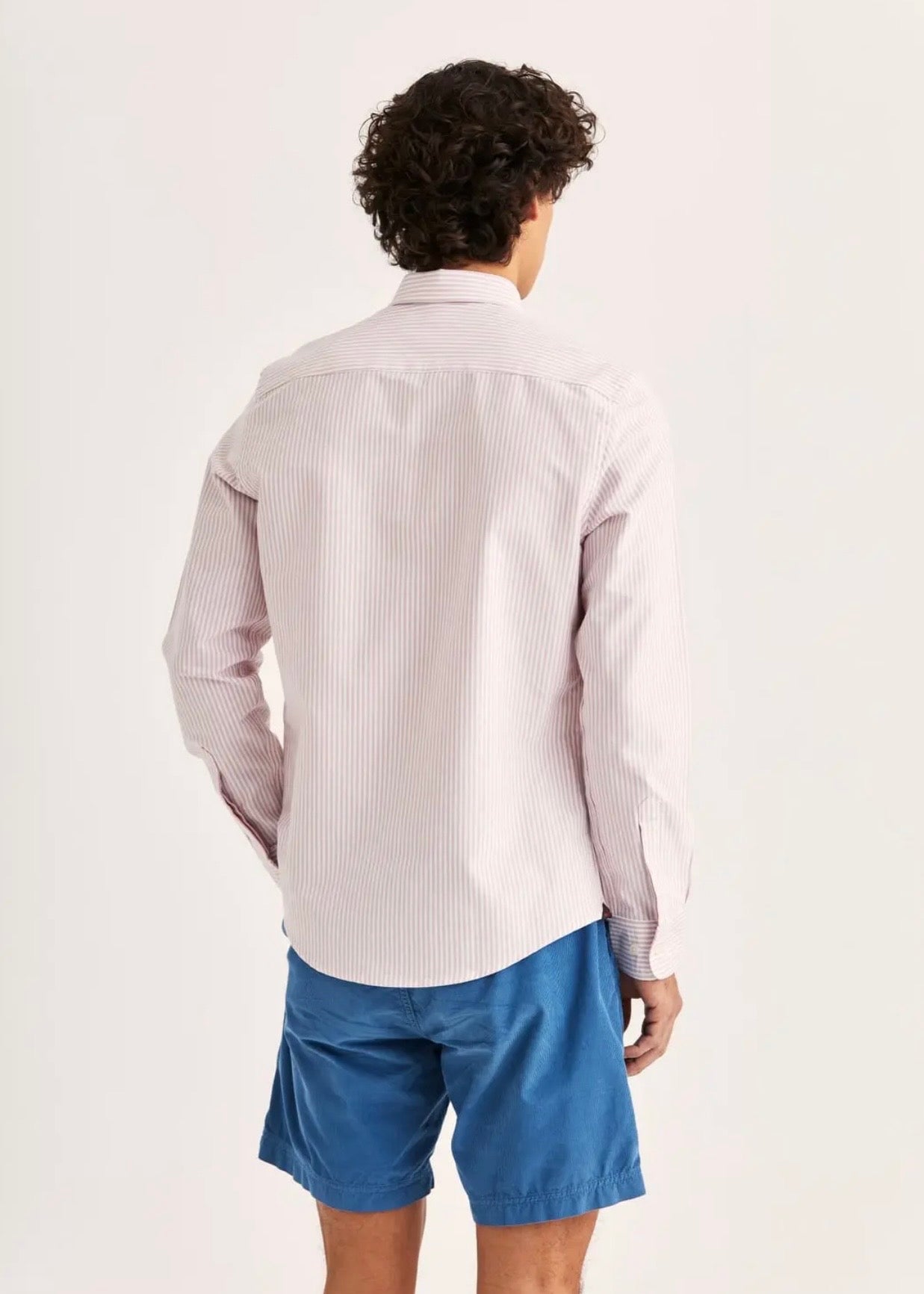 Douglas Oxford Stripe Pink