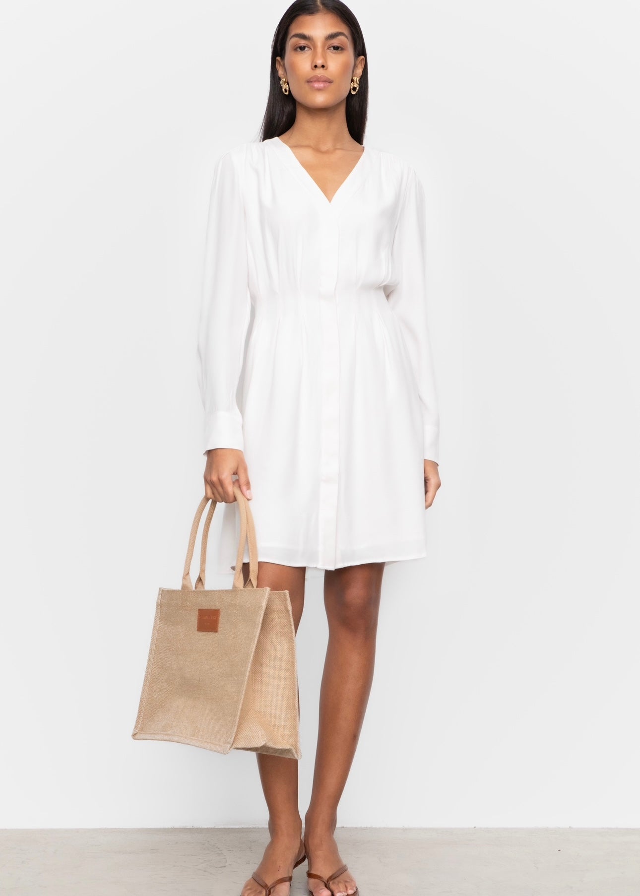 Camilla Pihl Felicia dress - Cream