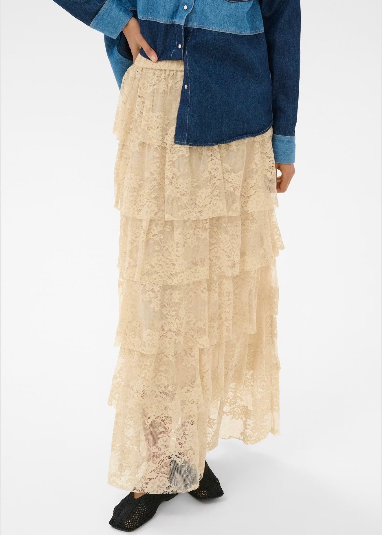Abiha Skirt Oatmeal