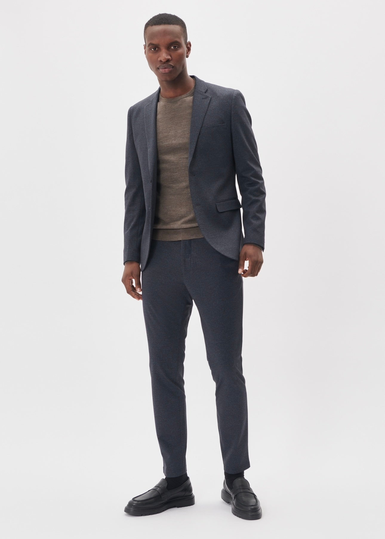 Matinique George Jersey blazer - Insignia Blue