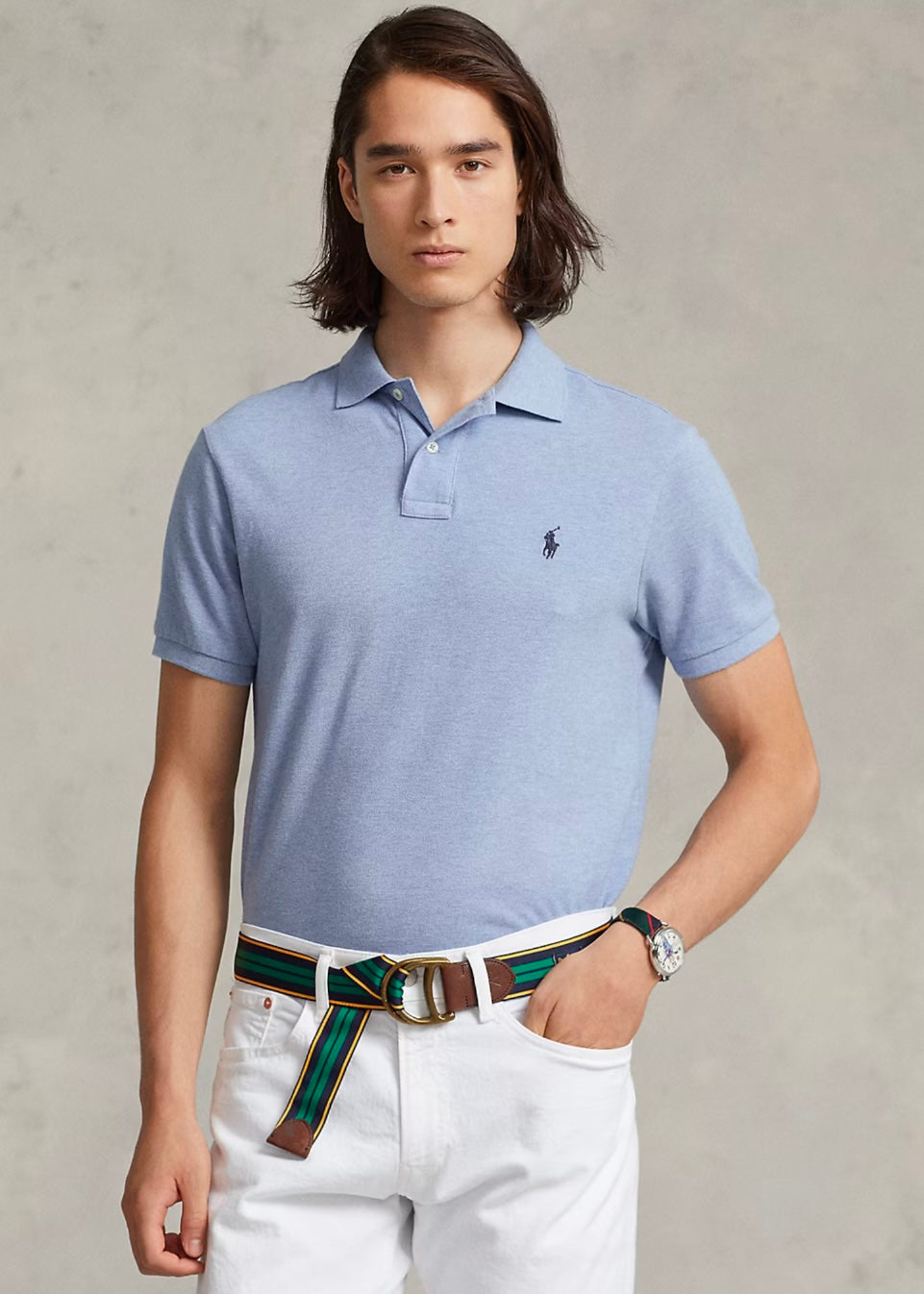 Polo Ralph Lauren pique - Isle Heather