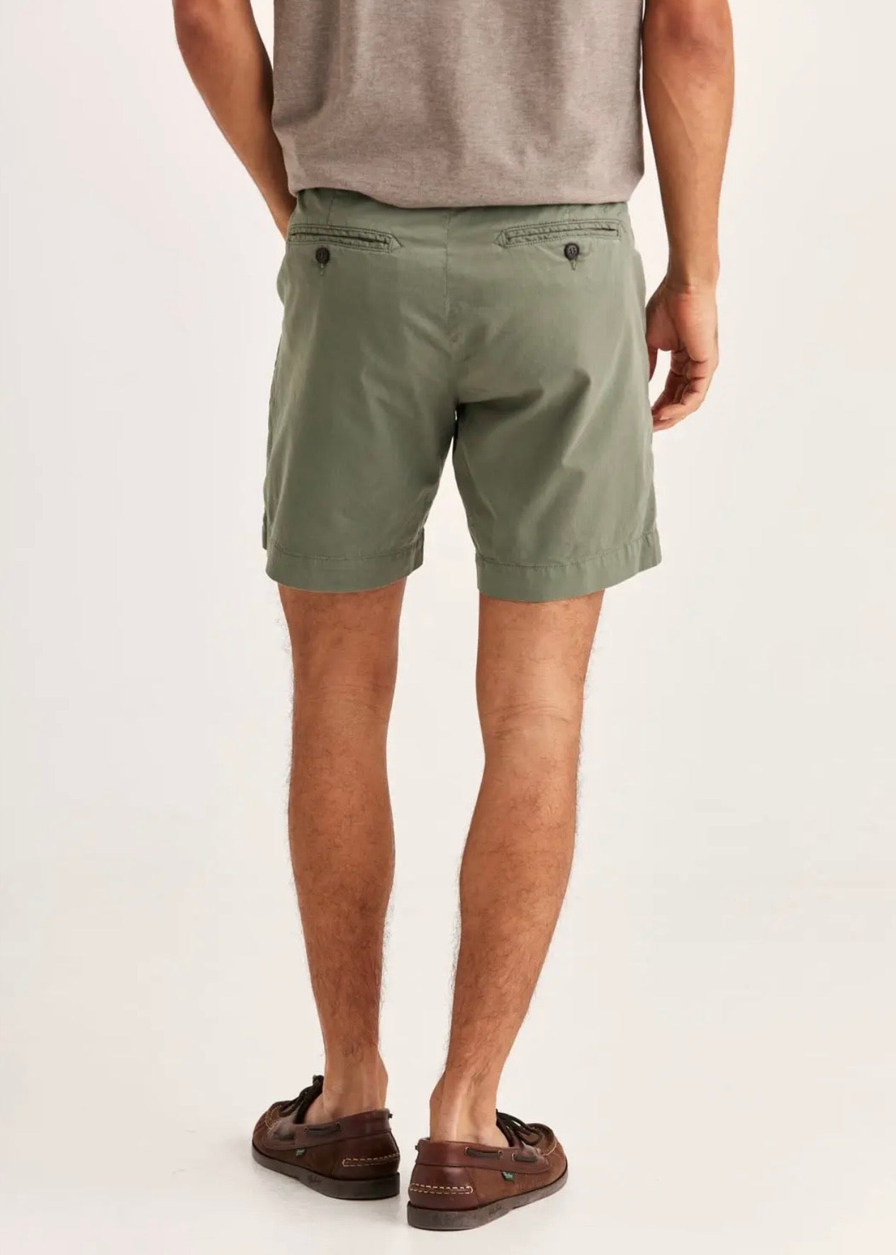 Jeffrey Summer Chino Shorts Olive