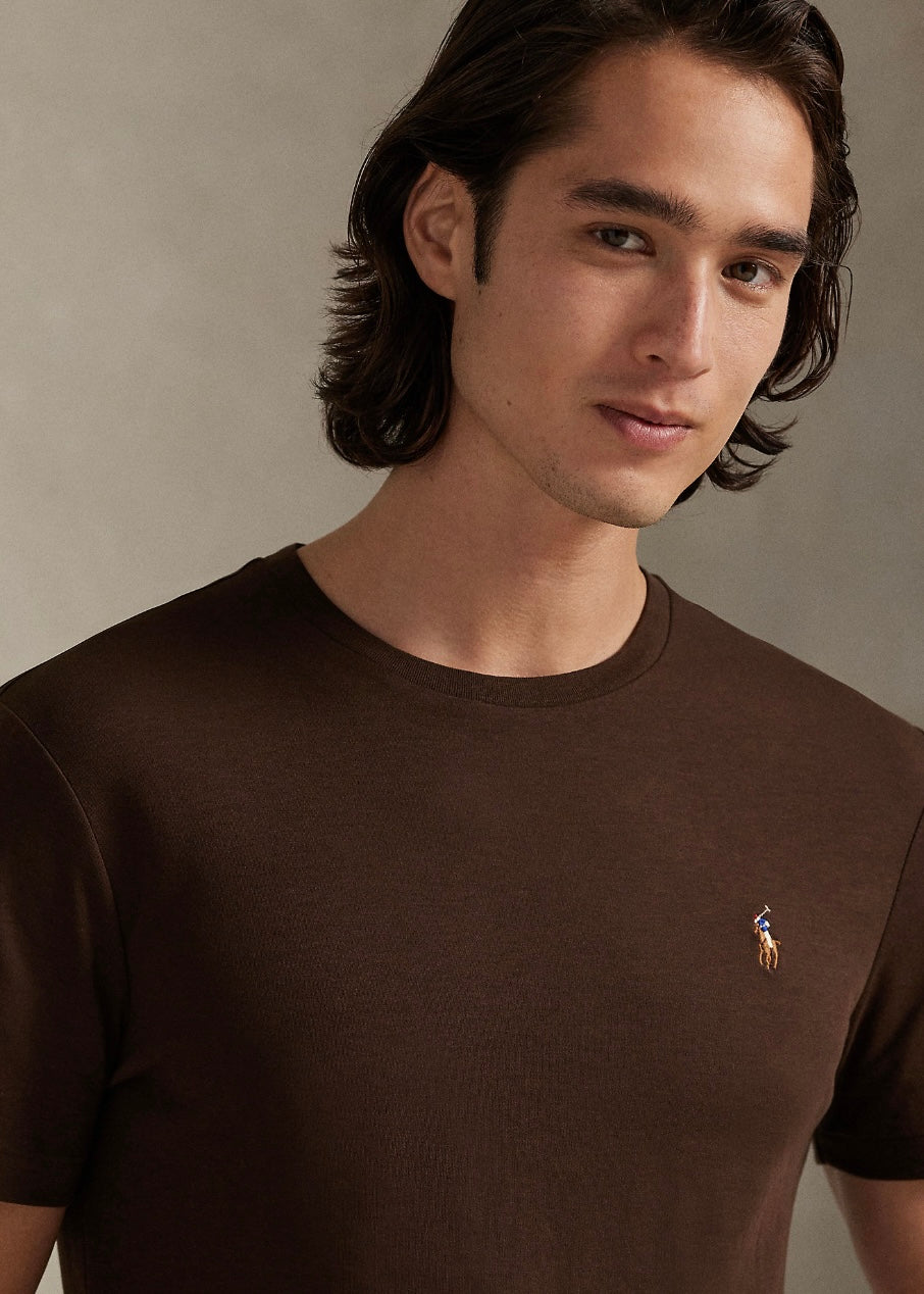 Ralph Lauren Interlock t-shirt - Nutmeg Brown