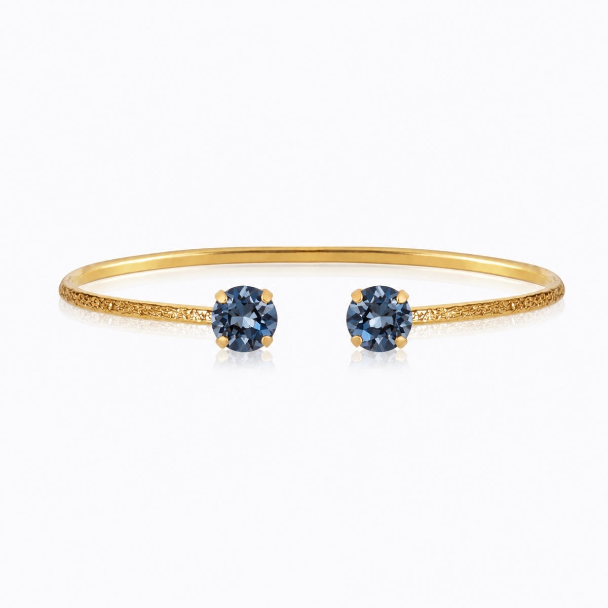 Classic Petite Bracelet Gold Denim Blue