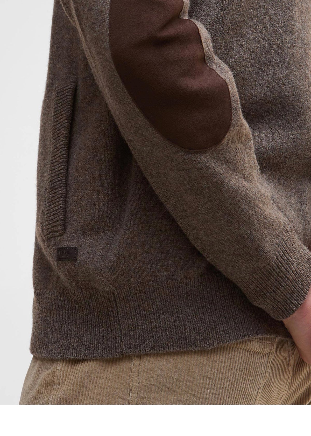 Essential Patch Zip Trough Dark Stone