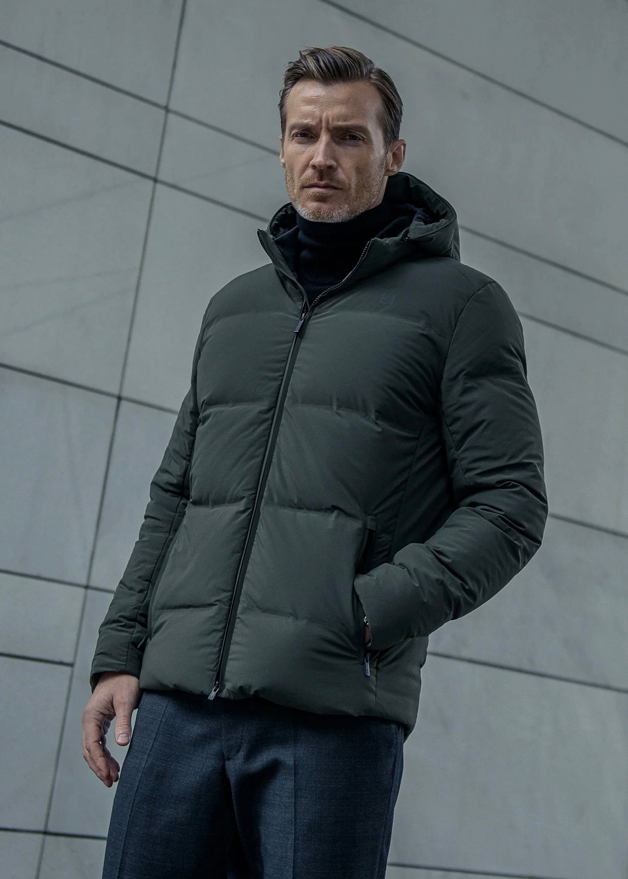 Bolt Down Jacket Night Olive