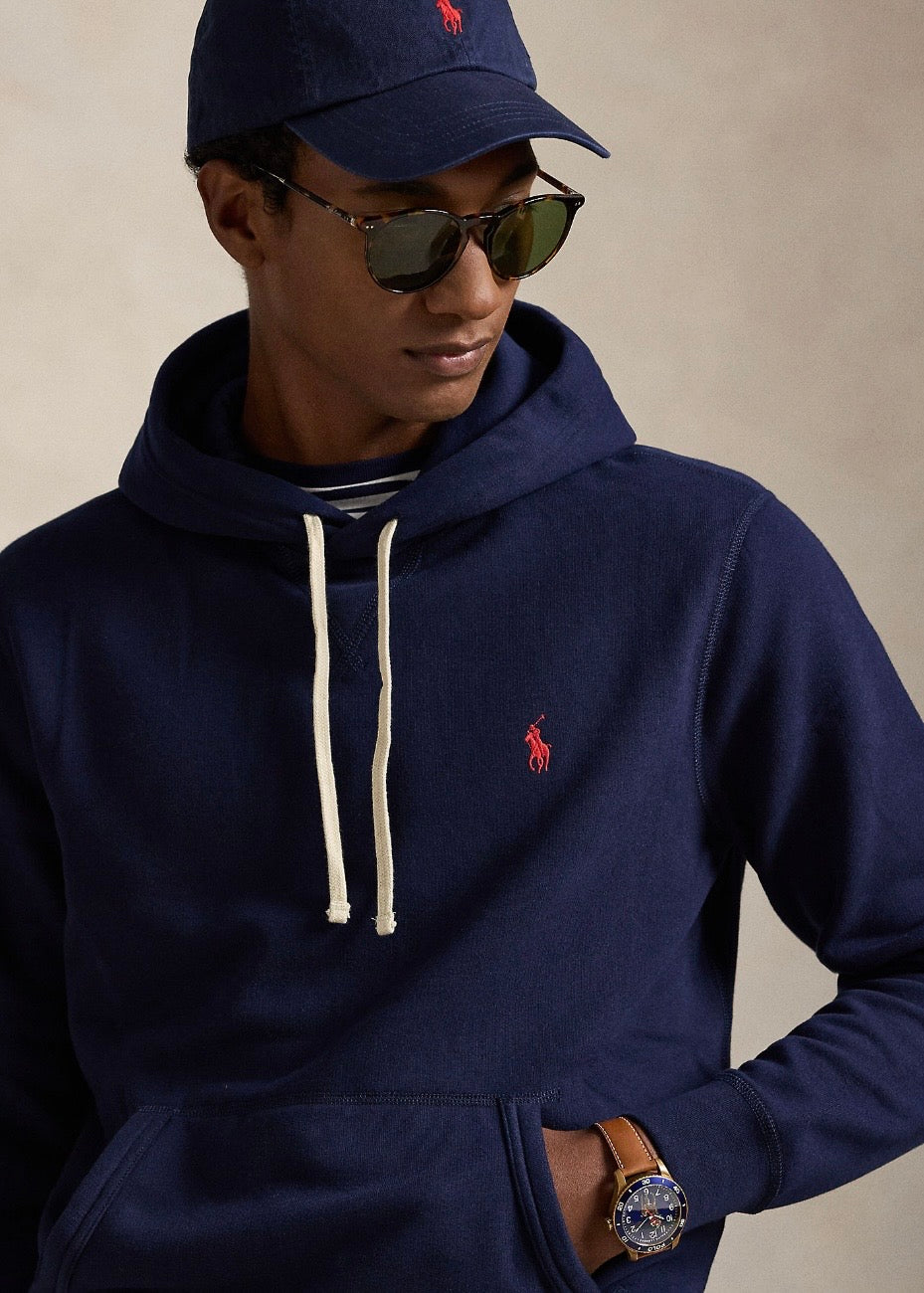 The RL Fleece Hoodie Navy