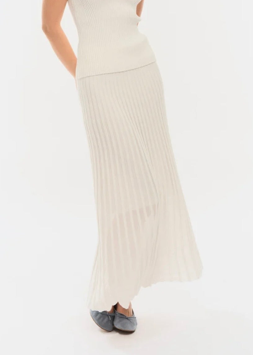Biba Ray Skirt White