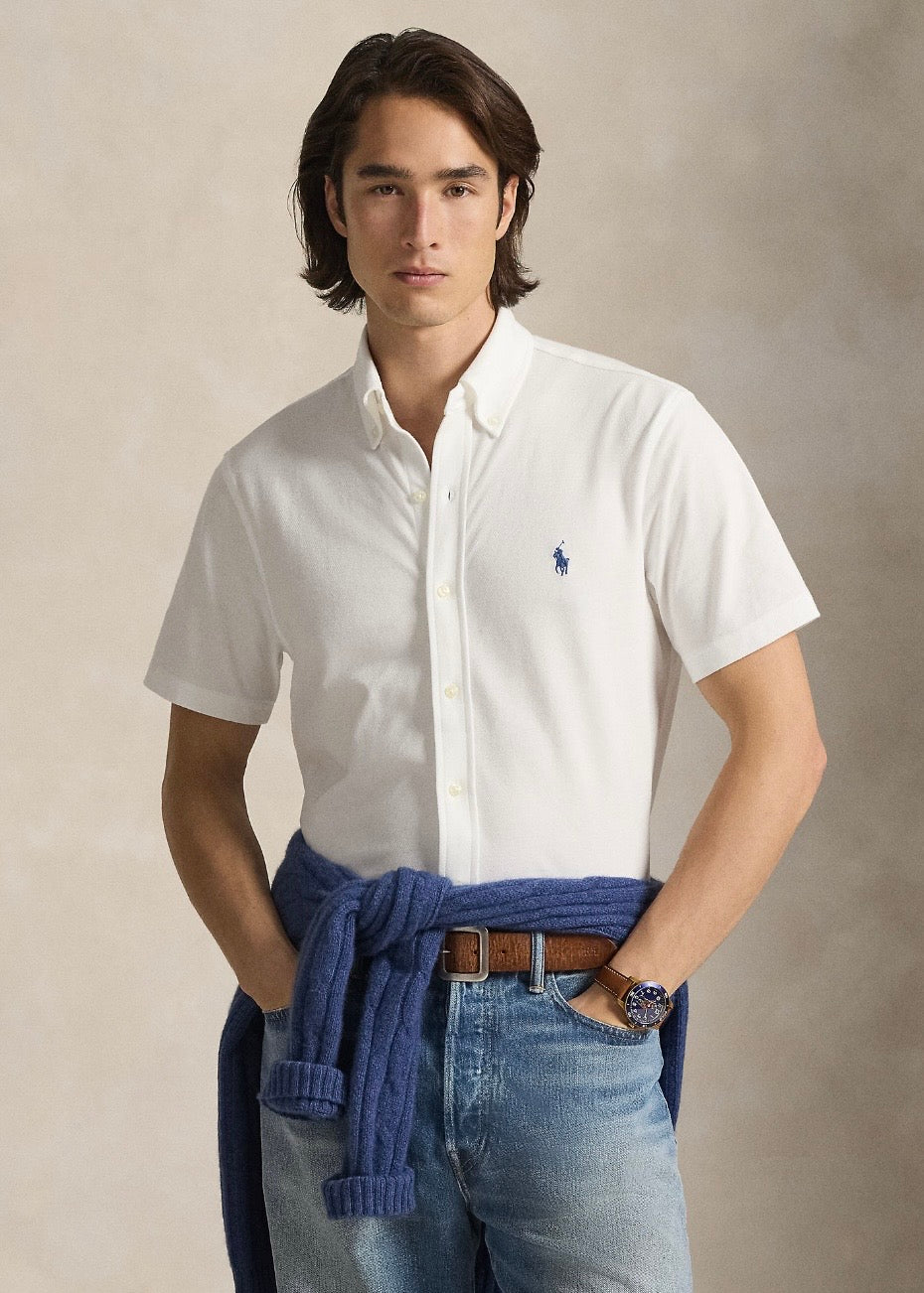 Featherweight Mesh Shirt White