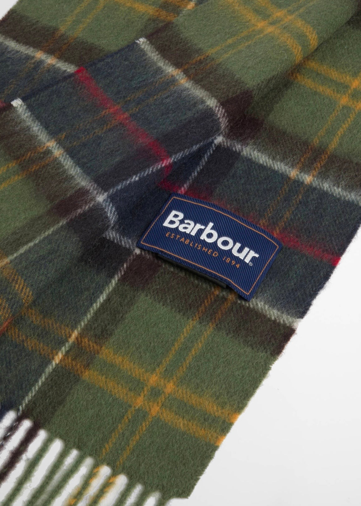 Tartan Scarf Olive