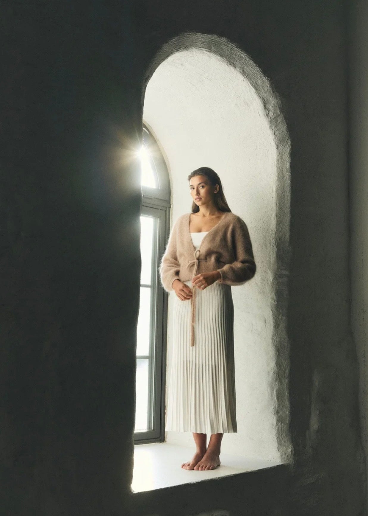 Biba Ray Skirt White