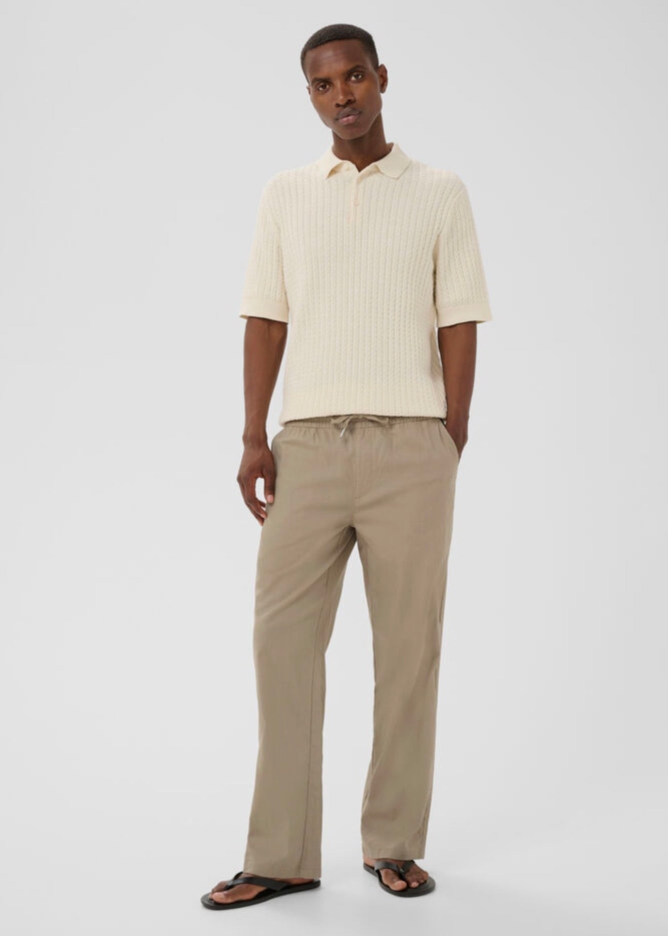 Barton Wide Pants Winter Twig