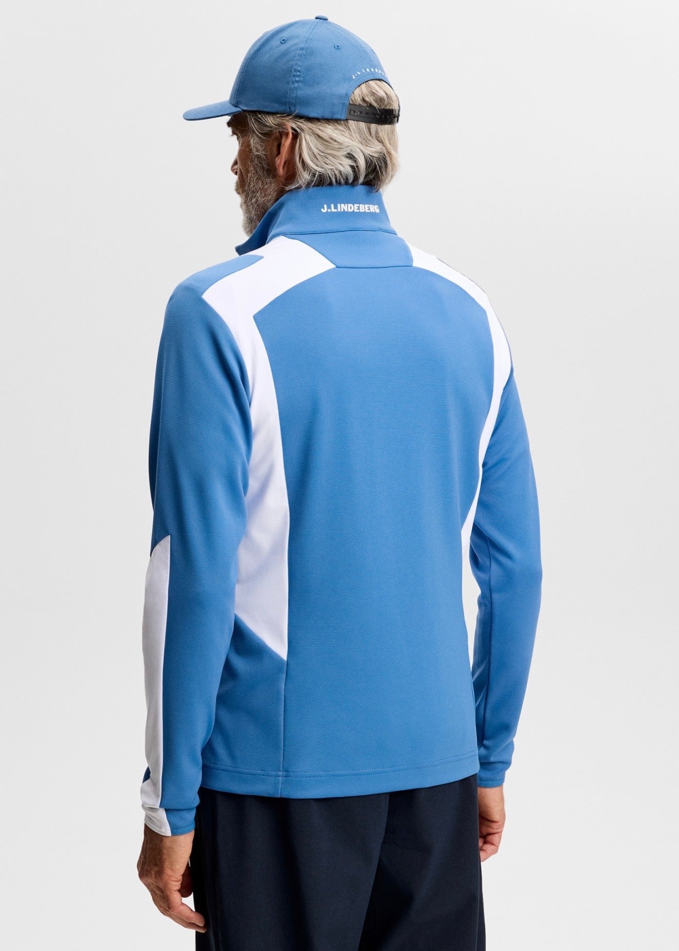 Lukas Quarter Zip Mid Layer Federal Blue