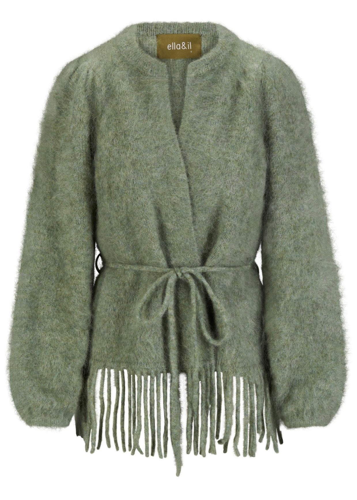 Fidele Chunky Cardigan Sage Green