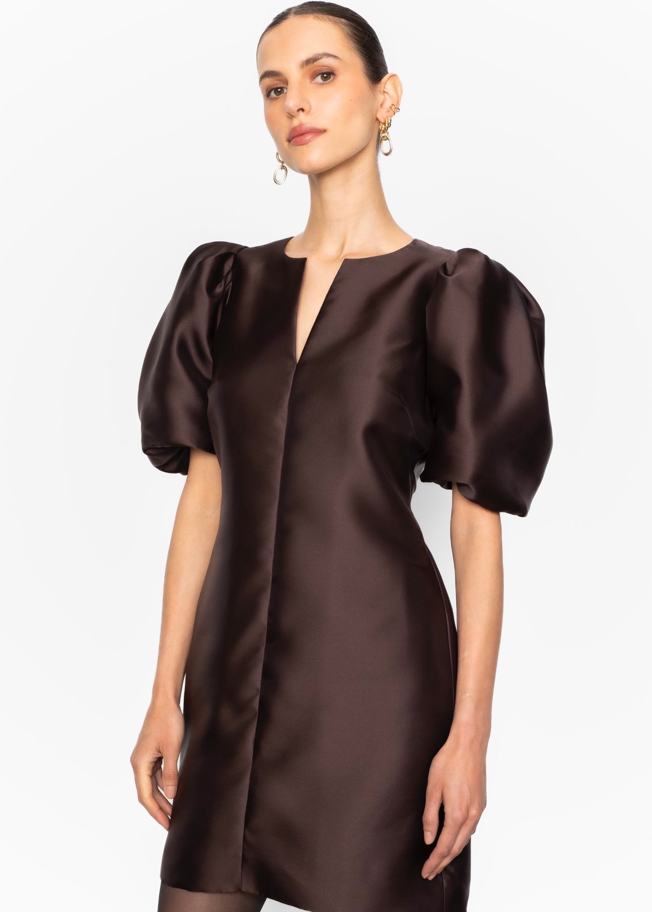 Rosie dress Dark Brown