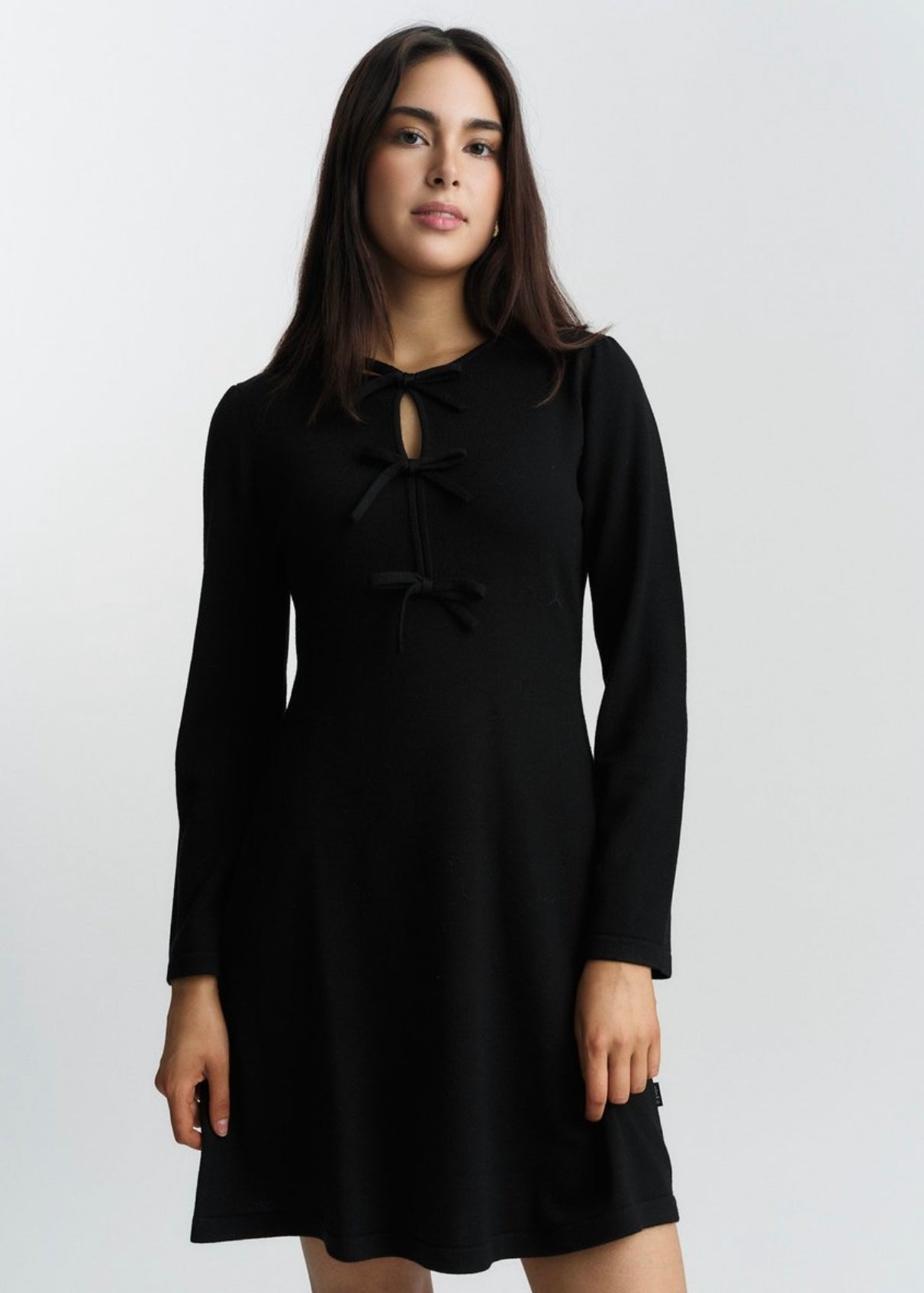 Dora Merino dress Black