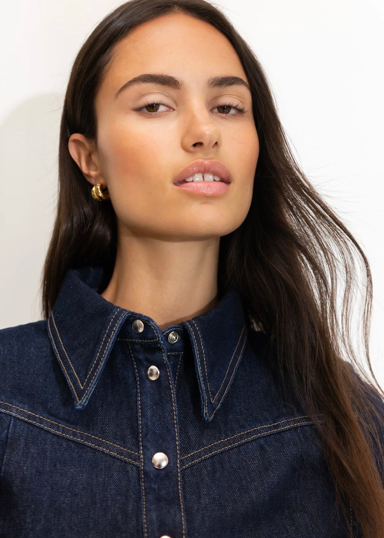 Cora Shirt Dark Blue