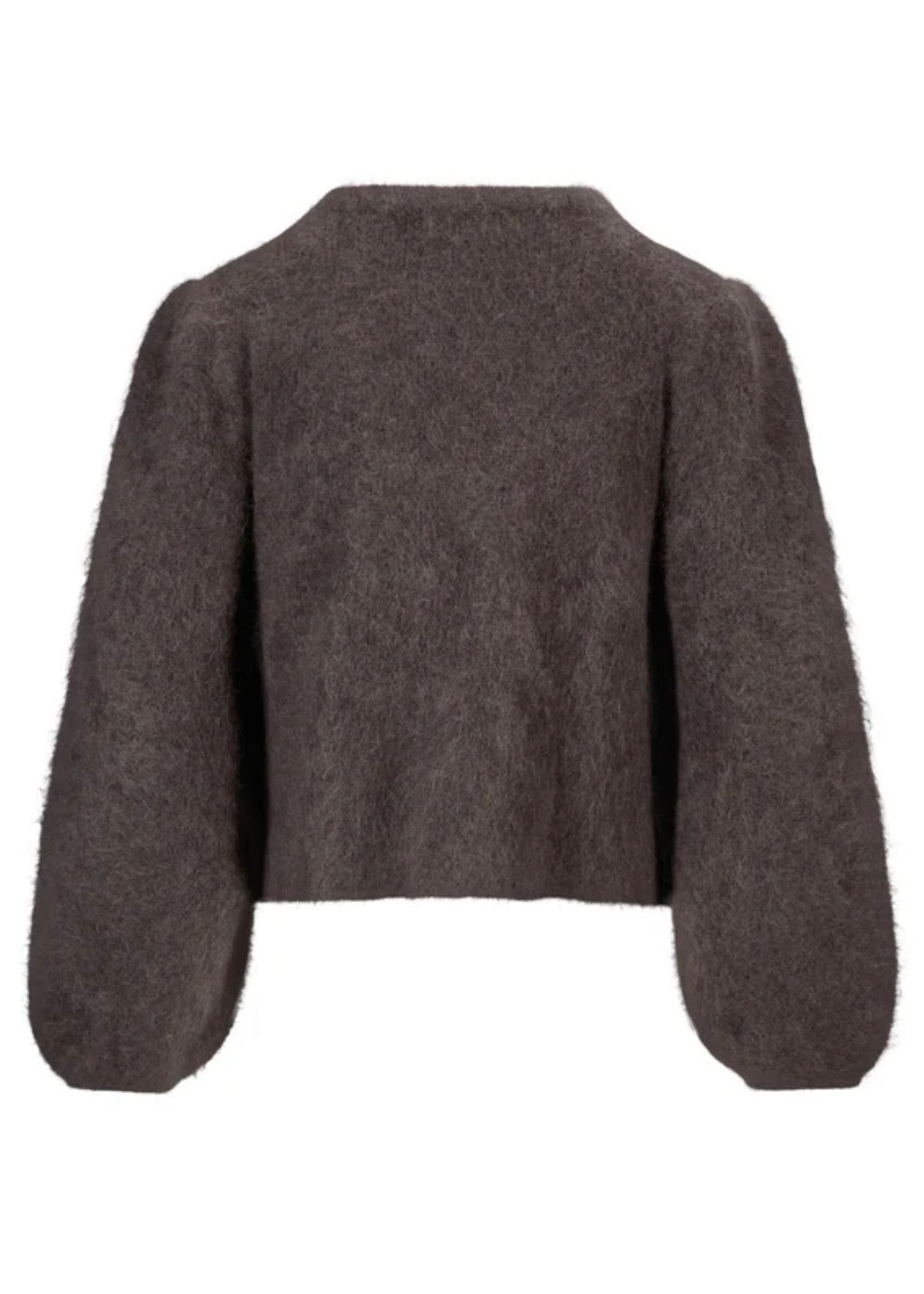 Amelia Chunky Cardigan Dark Brown