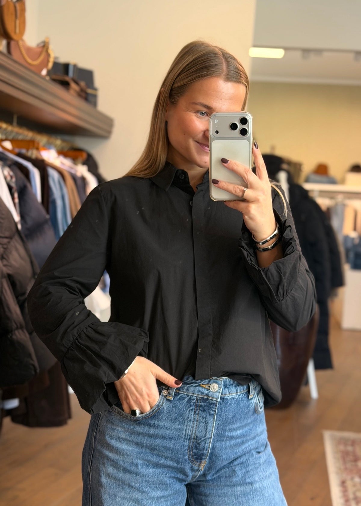 Dina Blouse Black
