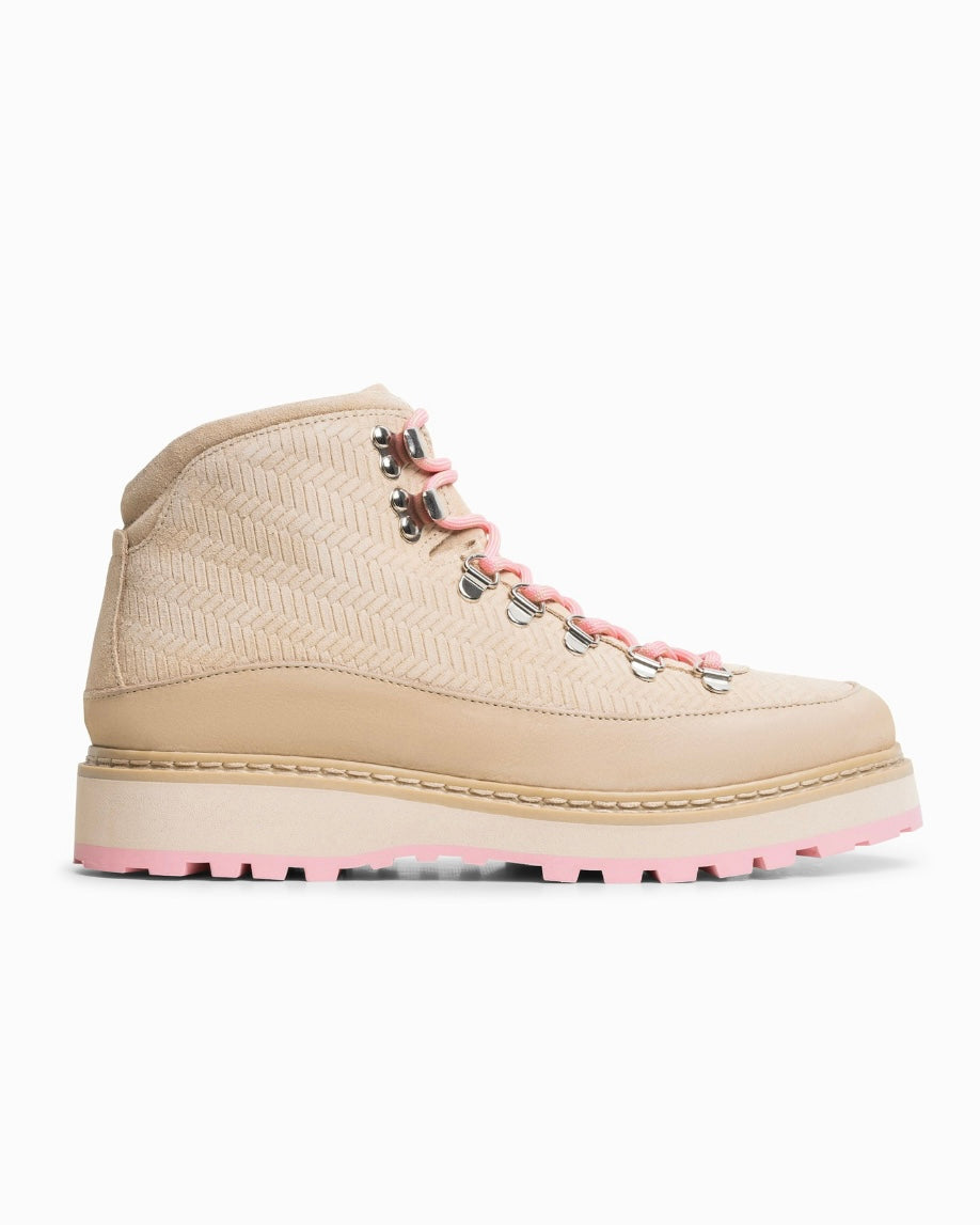 Core Cap Braided Sand/Pink