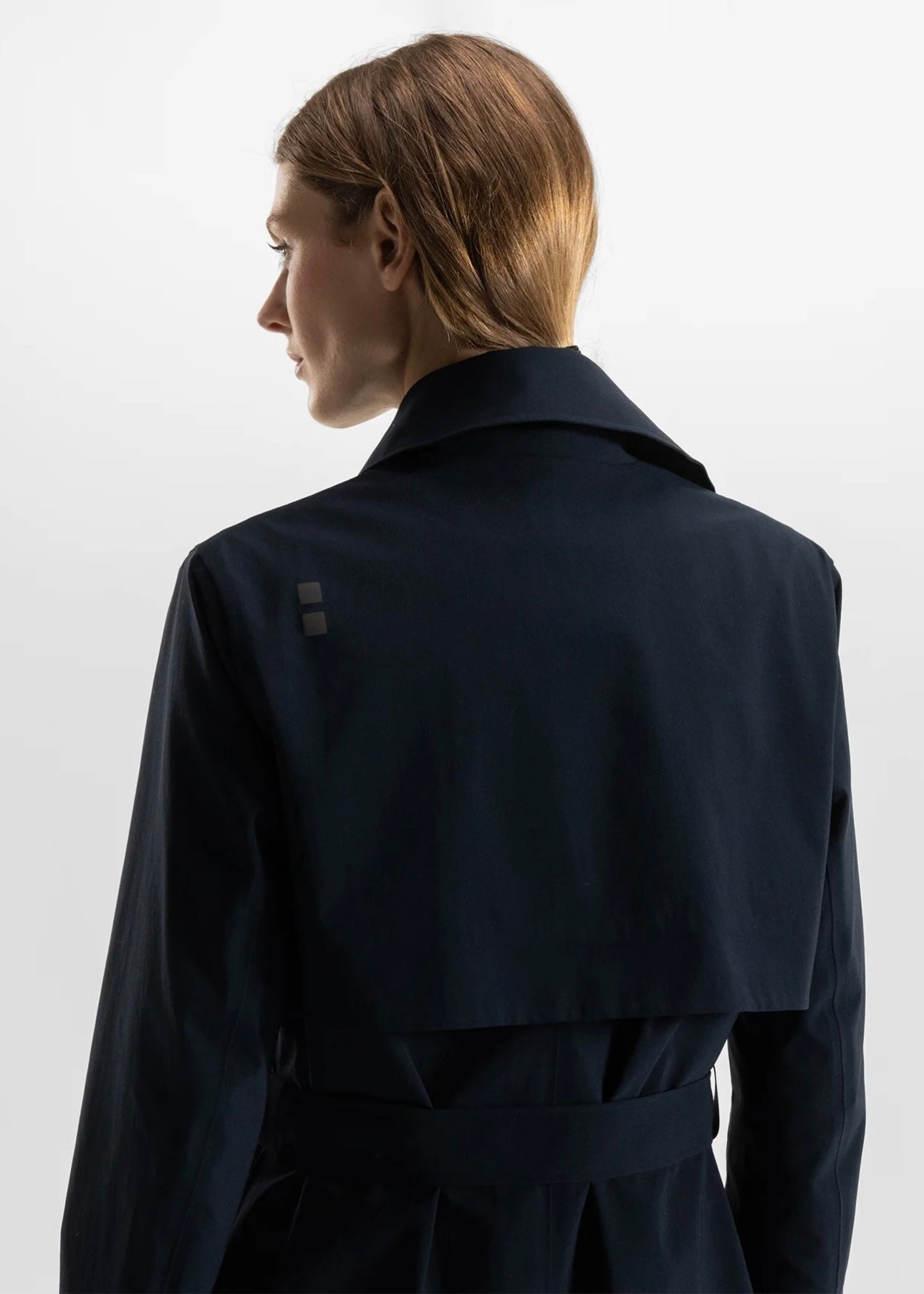 Skylar Trench Coat Navy