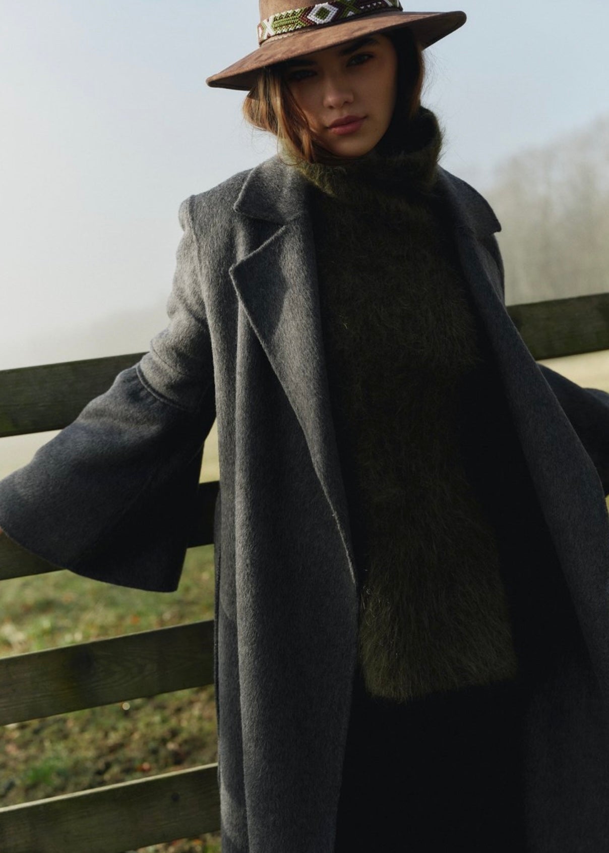 Juli coat Dark Grey