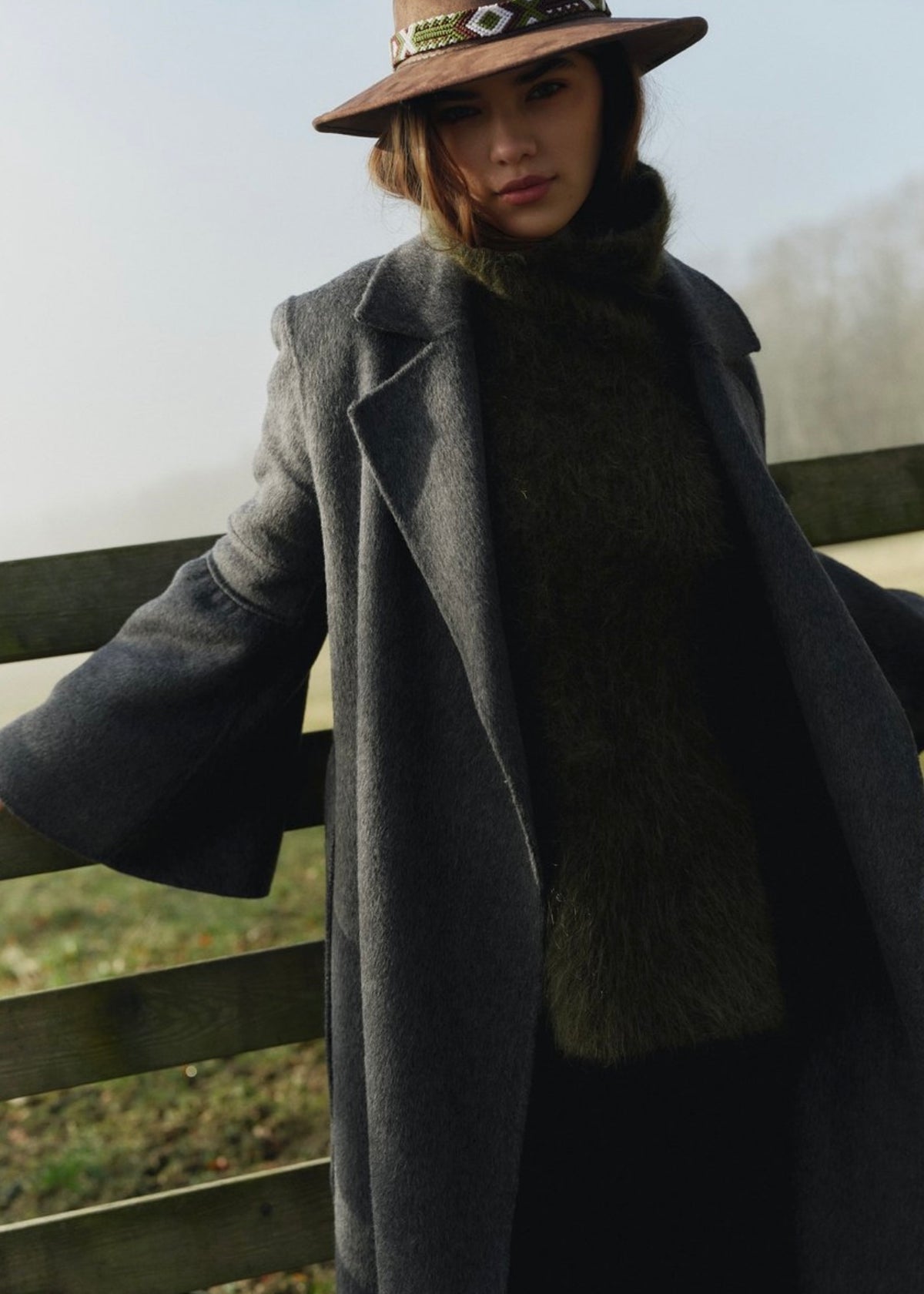 Juli coat Dark Grey