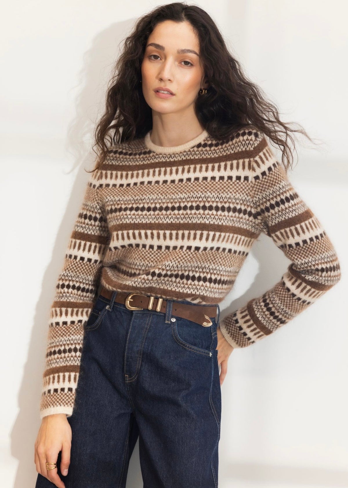 Lumi Knit Dark Brown