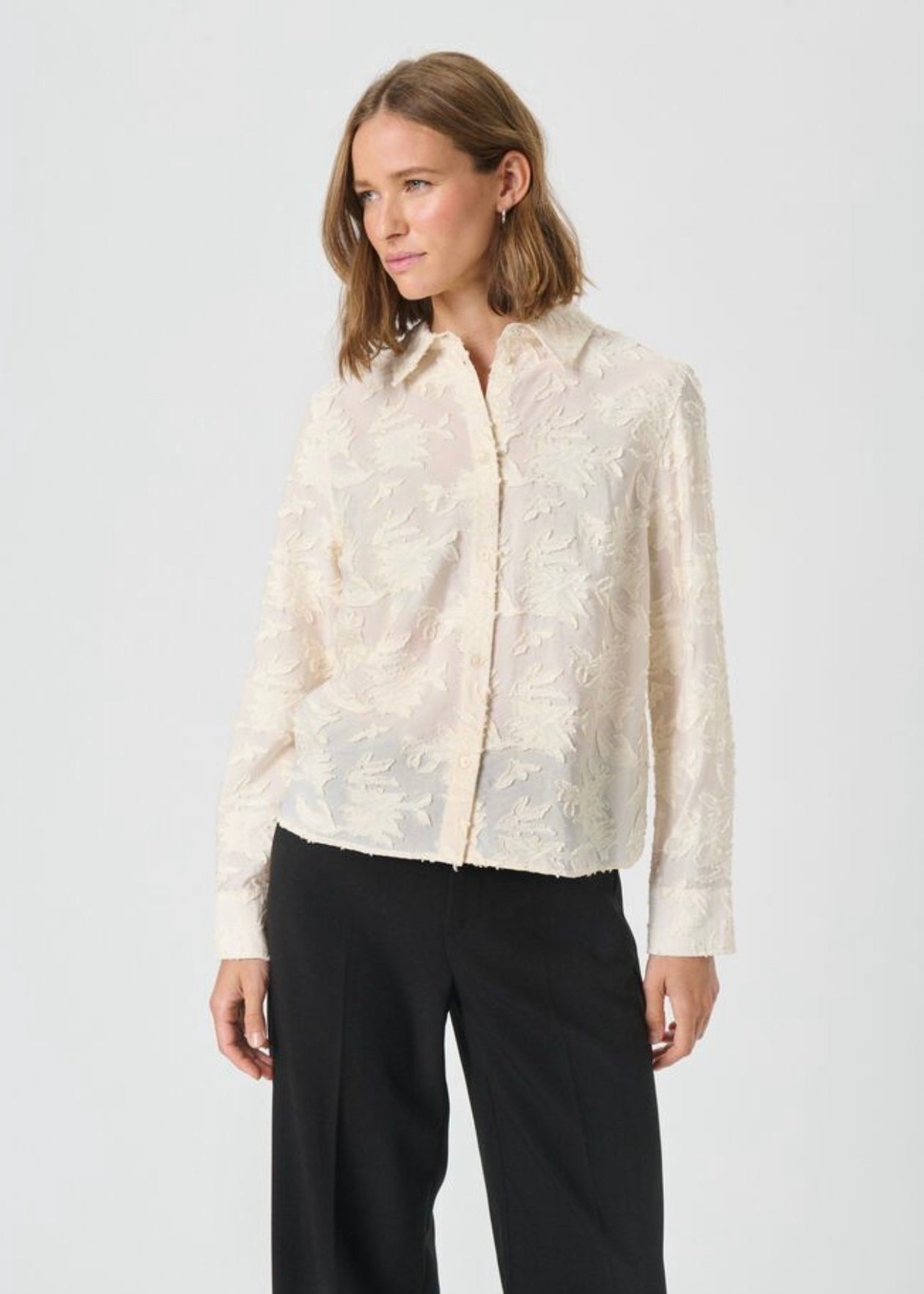 Vilya shirt Whitecap Gray