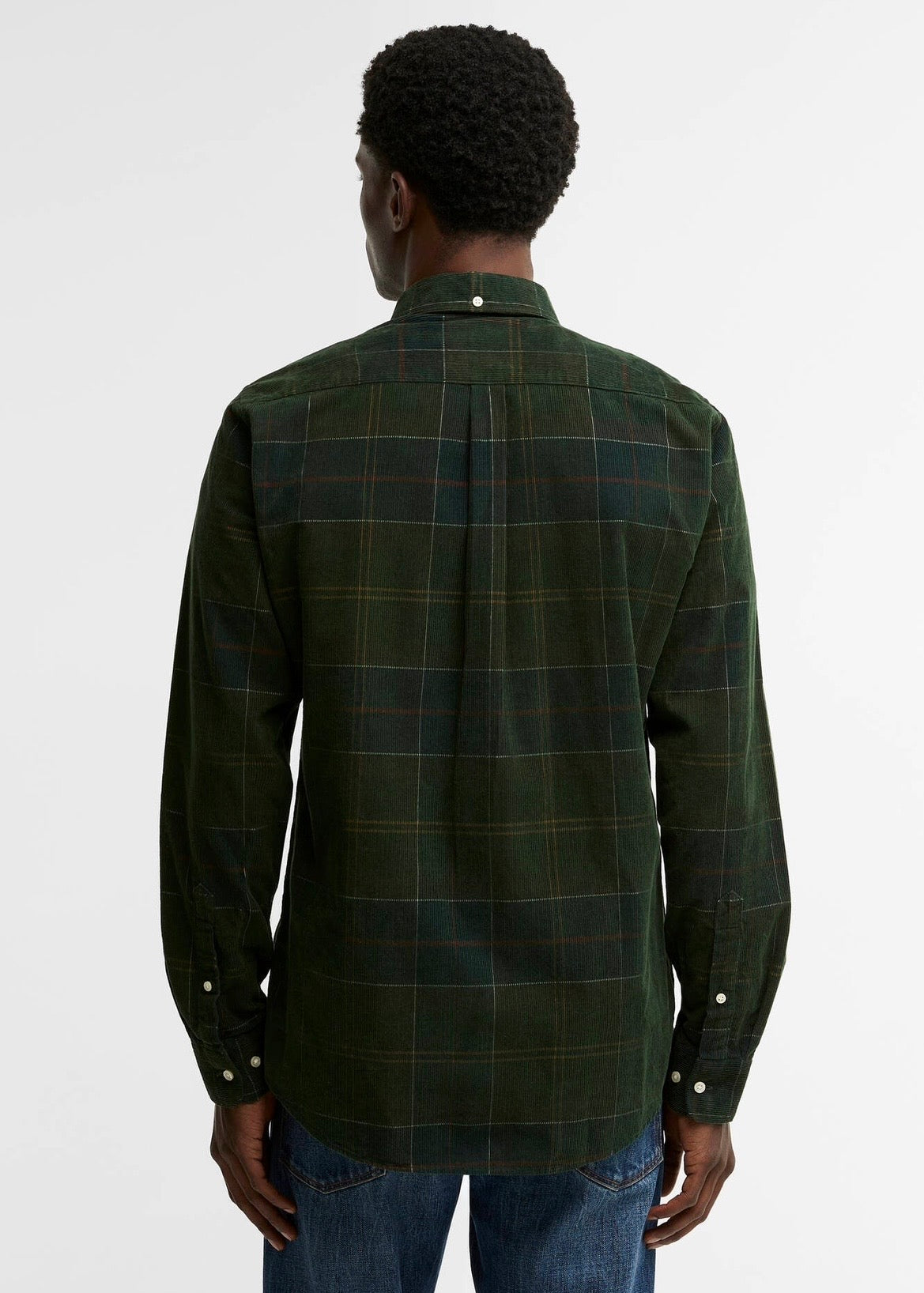 Blair Tailored Tartan Cord Shirt Classic Tartan