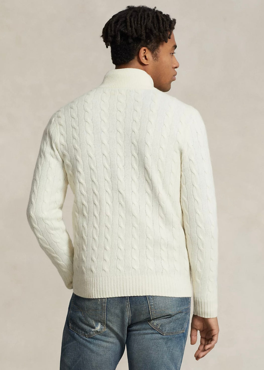 Cable Zip Andover Cream