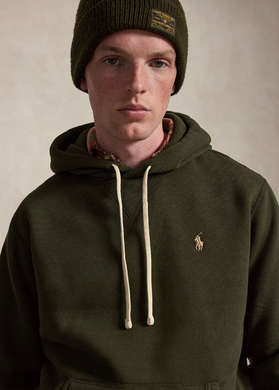 The RL Fleece Hoodie Company Olive