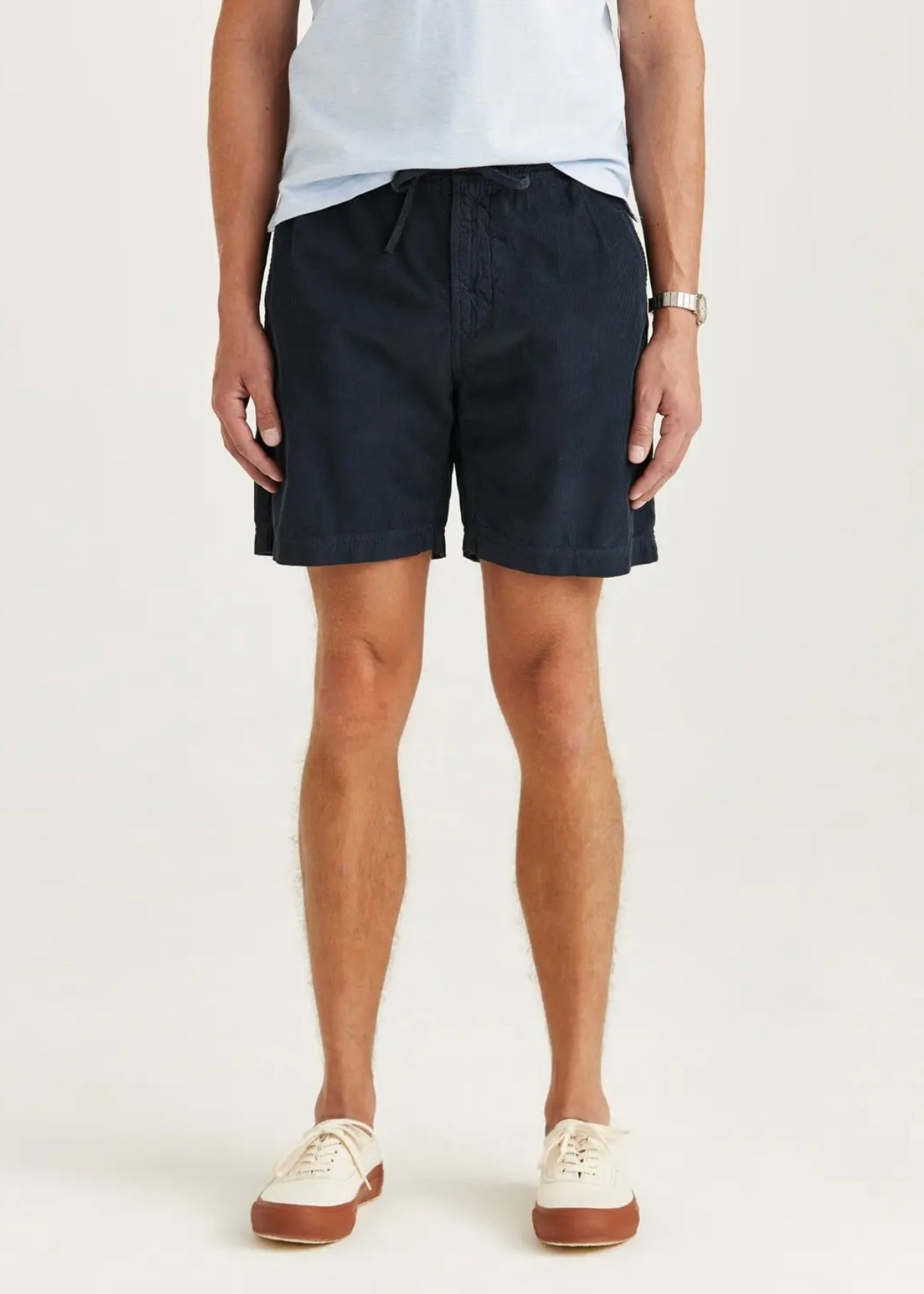 Morris Fenix Cord shorts - Navy