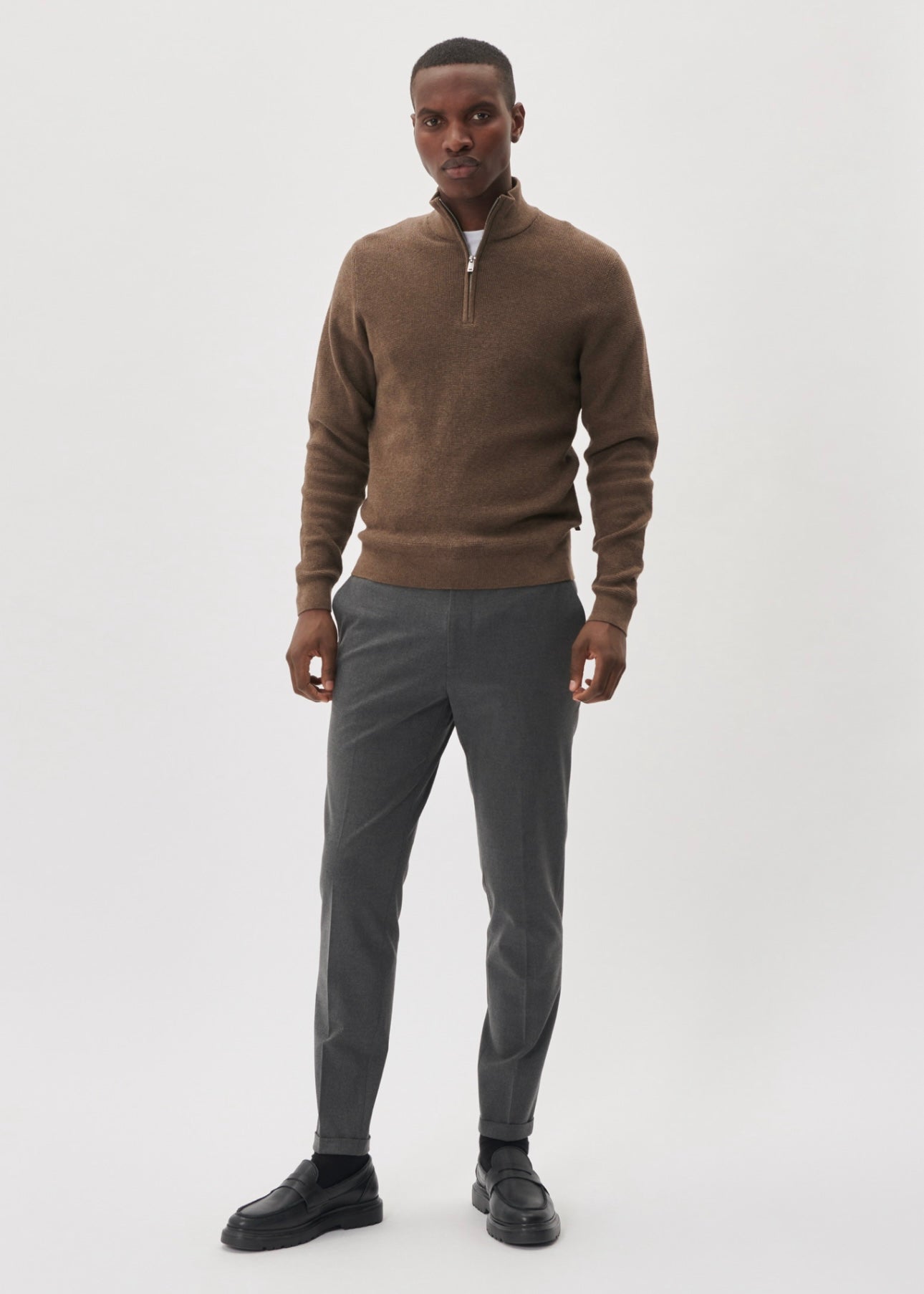 Lagoon zip Morel Melange