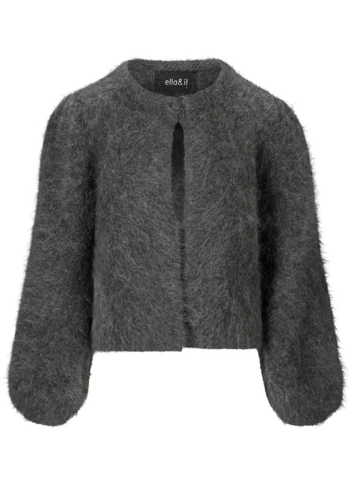 Amelia Chunky cardigan Charcoal